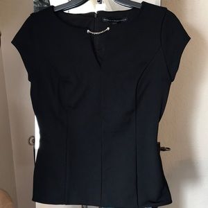 White House Black Market black dressy top. Size 4